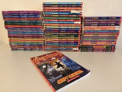 Lot Of 60 Goosebumps Books by RL Stine Mixed Editions And Prints Book Series