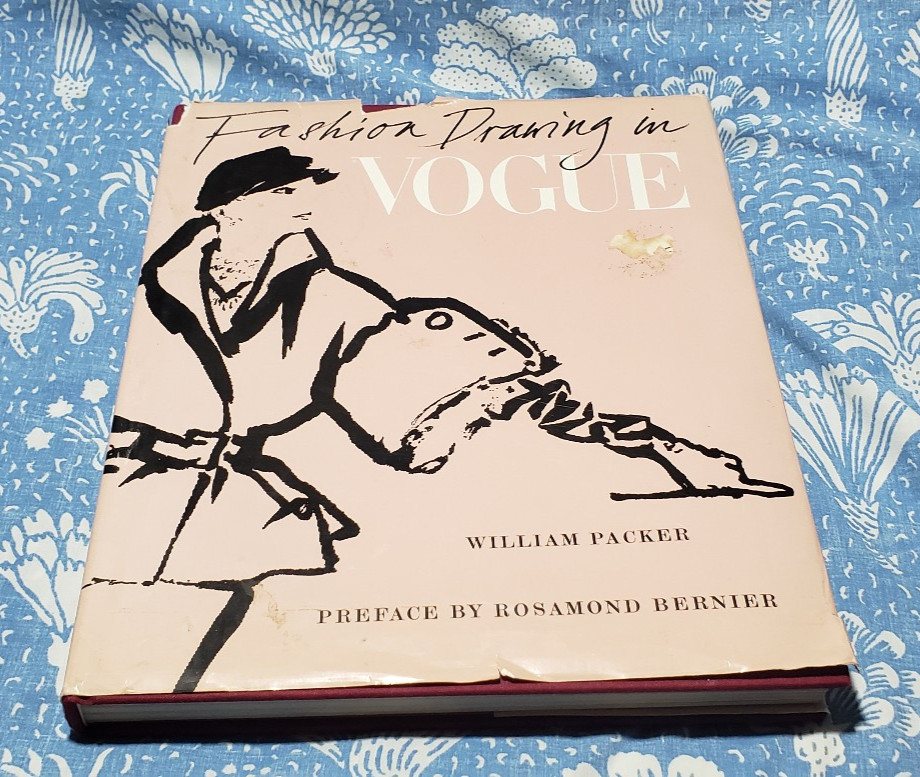 Fashion Drawing in Vogue by William Packer Hardcover 1983