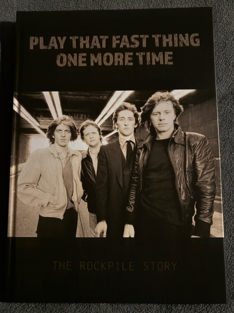 New GREAT Rockpile Book from 2026 „Play That Fast Thing” Nick Lowe Dave Edmunds