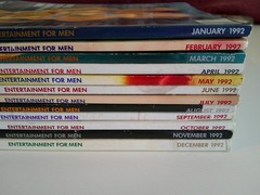 1992 Playboy Magazines Lot of 12 Full Year.