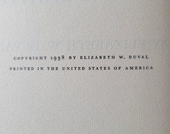 T. E. Lawrence: A Bibliography Elizabeth W. Duval 1938 1st Edition Arrrow Ed.