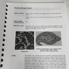 Fabric Glossary by Mary Humphries Textile Fibers Reference Guide Comb Bound