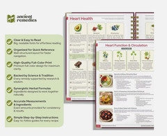 Natural Healing Handbook Herbal Remedies Book DIY Home Cure Wellness Guide NEW