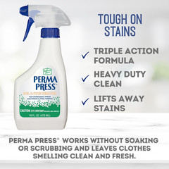 Perma Press Soil & Stain Remover 16Oz, 6Pk | Formulated for Heavy-Duty Cleaning