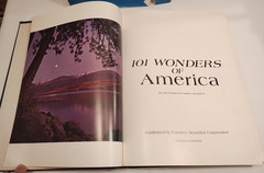 101 Wonders of America by editors of Country Beautiful Corp. HC 1973