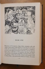 The Travels of Marco Polo The Venetian, 1948, first American edition, 344 pages.
