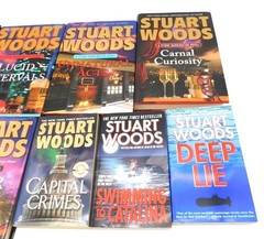 Stuart Woods 9 Book Set Hardcover Paperback Mixed Lot HCDJ Novels