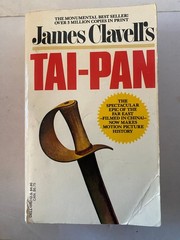 Tai-Pan James Clavell 1986 Dell Paperback Hong Kong Epic Film Tie-in