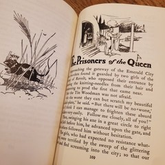 1961 Marvelous Land of Oz With 16 Color Plates! L. Frank Baum Vintage Paperback