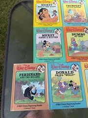 Walt Disney Fun To Read Library 19 Book Bundle Vintage Readers FULL Set