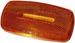 Amber Acrylic Lens for MC32 Series Lights, Snap-On & Water Resistant – A-32ABP