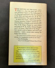 1960s Tolkien Lord Of The Rings Trilogy Book Set Ballantine