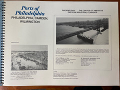 Ports of Philadelphia–Waterfront Facilities–Aerial Photographs 11.5 x 16” book