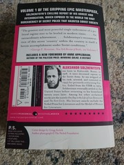 The Gulag Archipelago Vol. 1 By Aleksandr Solzhemitsyn Winner Of Nobel Prize Pb