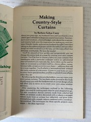 Making Country-Style Curtains Barbara Casey 1987 Illustrated DIY Home Decor PB