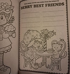 ❤️ THE WORLD Of ●STRAWBERRY SHORTCAKE● 🍓•BERRY BESTIES Coloring/Activity Book.
