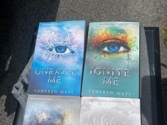 Tahereh Mafi UNRAVEL IGNITE RESTORE SHATTER ME Series Lot of 4 Paperback