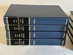 All Of The Bible Series by Herbert Lockyer 8 Volume Set Zondervan Hardcover VGC
