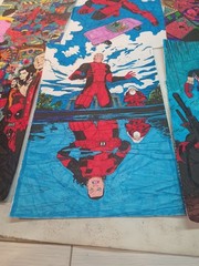 (1) Pre-owned 14 Colored Pages From Deadpool Coloring Book.