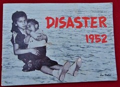 „DISASTER 1952” ~ COLLECTIBLE BOOK ~ SIOUX CITY, IA. FLOOD ~ 30 PAGES OF PHOTOS