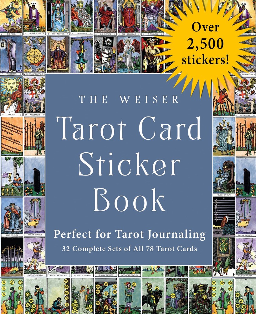 The Weiser Tarot Card Sticker Book: Includes Over 2,500 Stickers (32 Complet…
