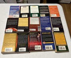 SCIENCE FICTION FANTASY LOT OF 60 PB Books, Assorted Authors