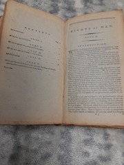 Thomas Paine 1792 first edition bound in calf, Common Sense, Rights of Man, +