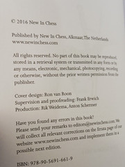 Black is Back Whats Whites Advantage Anyway Paperback Rare Andras Adirjan