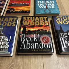 Lot of 6 Stuart Woods Book! Hardcover – VERY GOOD CONDITION!