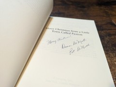 Merry Christmas from a Little Town Called Paxton by Patricia J Demuth: SIGNED (J