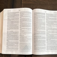 Crossway Holy Bible English Standard Version (ESV) Leather Bound 2016 Inscribed