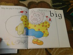 Vtg Lot MIG THE PIG & ZUG THE BUG Flip the page Rhyme & LEARN TO Read Books FUN