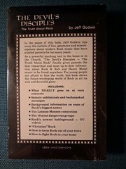THE DEVIL’S DISCIPLES The Truth About Rock Book By Jeff Godwin UNREAD NEW COPY