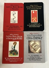 4 Gitomer books- „Little Red Book of Selling” „Sales Answers”, „Connections”