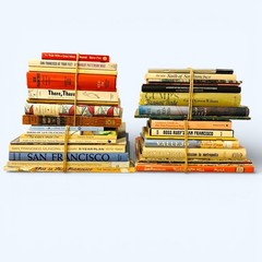 Vintage SAN FRANCISCO Books Home Decor Bay Area California Vintage Book Lot