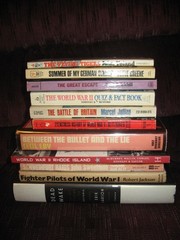 LOT OF 11 books WWII (9) and WWI (2) PB + HC MIX – SEE LIST! (GOOD CONDITION!)