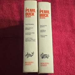 Reader’s Digest A Pearl Buck Reader Vol 1 & 2 Hardcover Illustrated Selznick