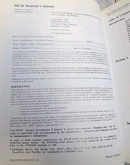 Ensoniq KS-32 Weighted Action Midi Studio Musician’s Manual Version 1.0 1993