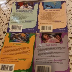 R.L. Stine Goosebumps Lot of 7 Paperback Horror Kids Novels Monsters Ghosts 1994