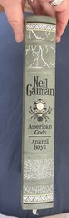 Neil Gaiman – American Gods/Anansi Boys – B&N HC 2011 Silver Gilt Pages