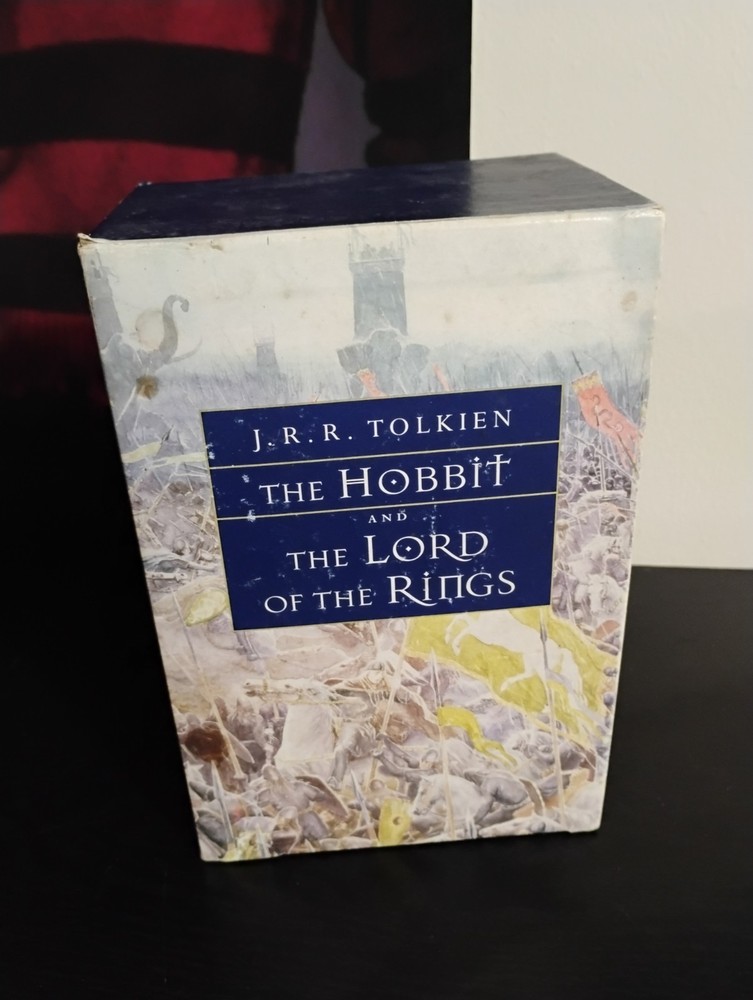 J.R.R. Tolkien The Hobbit & Lord of the Rings Box Set 1999 Houghton Mifflin Lee