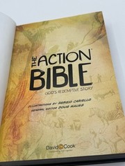 The Action Bible: God’s Redemptive Story (Action Bible Series) – VERY GOOD