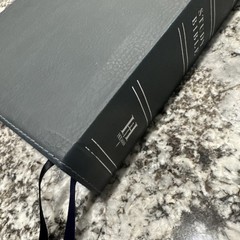 KJV King James Version Study Bible Holman Indigo (Blue) LeatherTouch Indexed