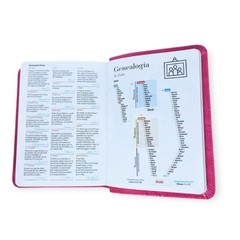 Biblia de Bolsillo RVR,1960 imitacion piel Color fucsia