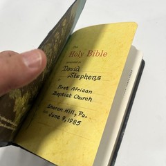 HOLY BIBLE Red Letter Concordance Dictionary King James Version NELSON 261 B