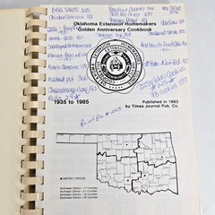 Oklahoma Extension Homemakers Golden Anniversary Cookbook 1935 To 1985 Recipes