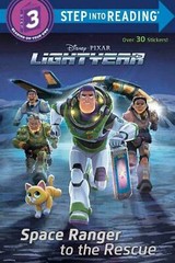 ✔ 2 LIGHTYEAR Step into Reading Books Step 2 & 3 Mission Teamwork & Space Ranger
