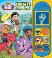 Dino Ranch – Dino Adventure! 7-Button Sound Book – PI Kids