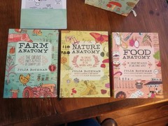 Julia Rothman Collection : Farm Anatomy, Nature Anatomy, and Food Anatomy