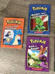 Lot of 7 Pokemon Books Scholastic Paperback 2017 Original Pokémon ASH